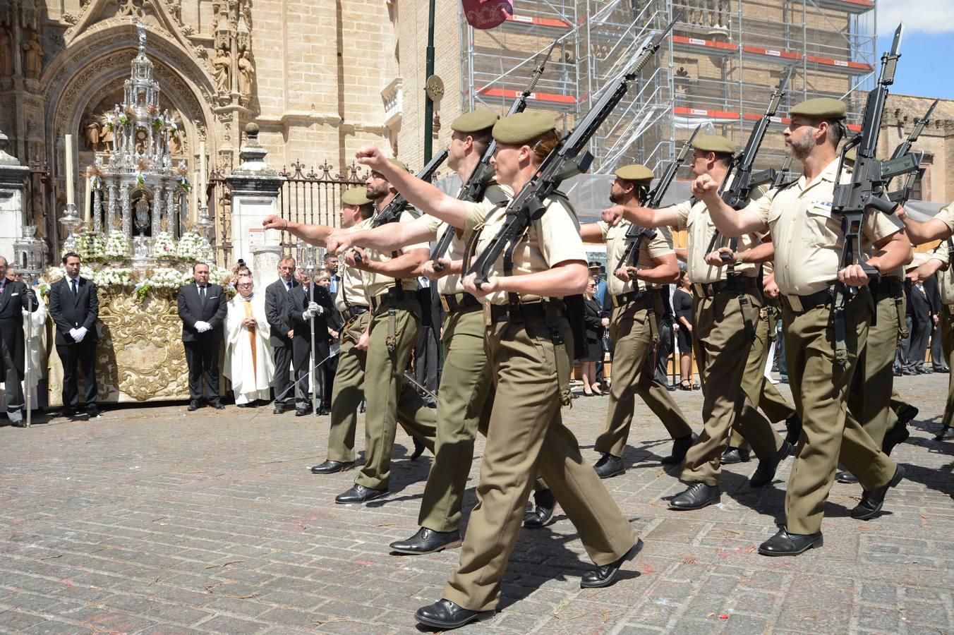 Galería de los integrantes de la procesión del Corpus Christi