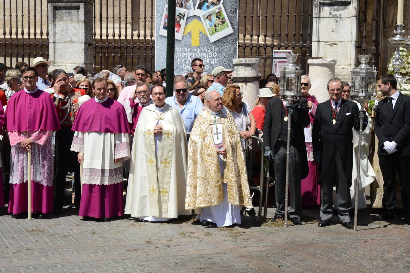 Galería de los integrantes de la procesión del Corpus Christi