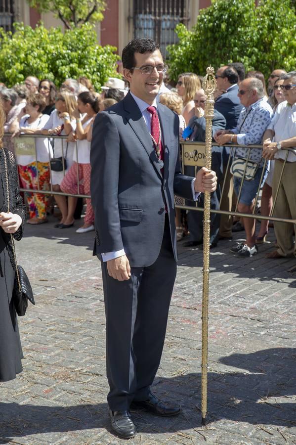 Galería de los integrantes de la procesión del Corpus Christi