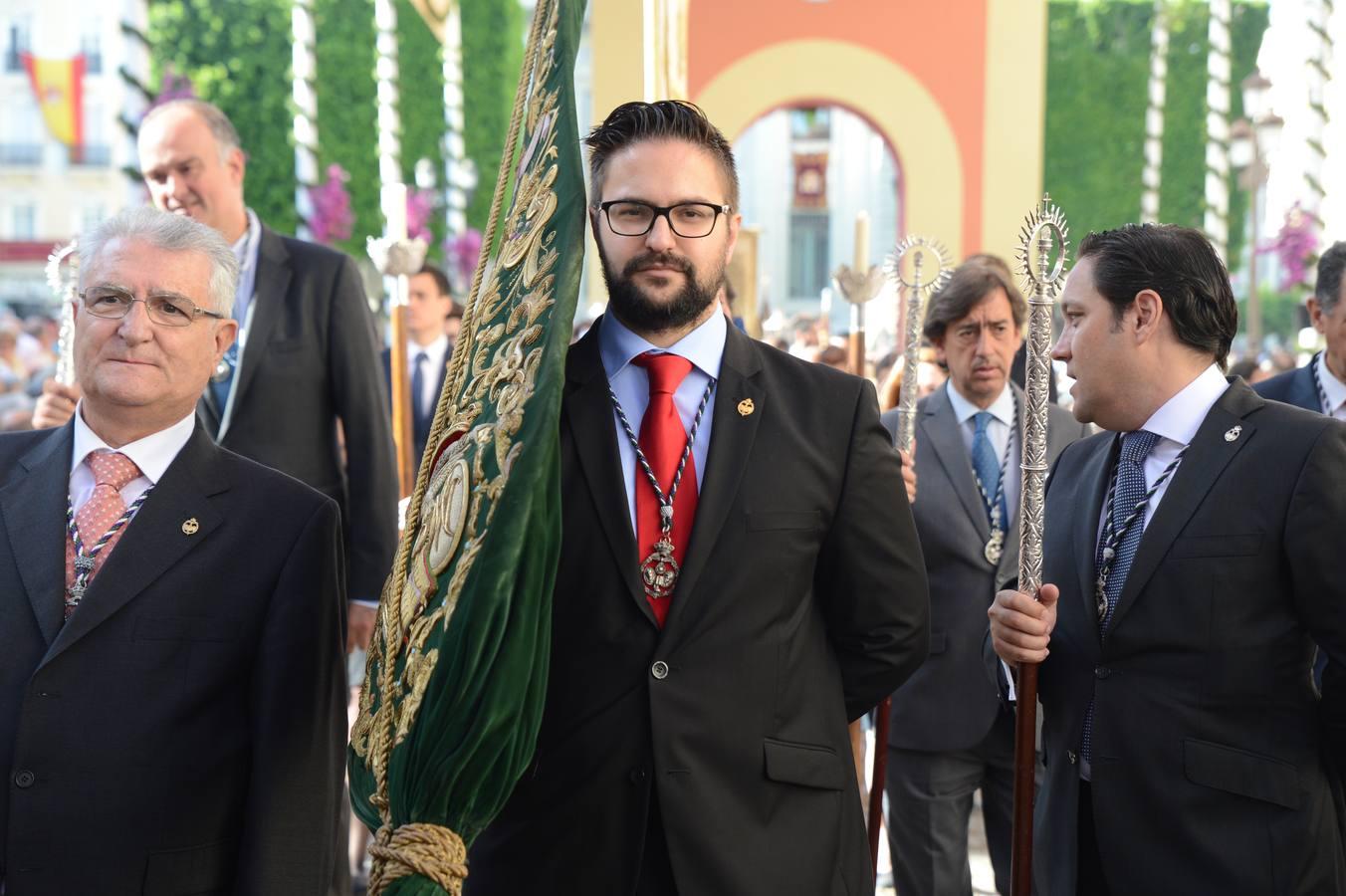 Galería de los integrantes de la procesión del Corpus Christi