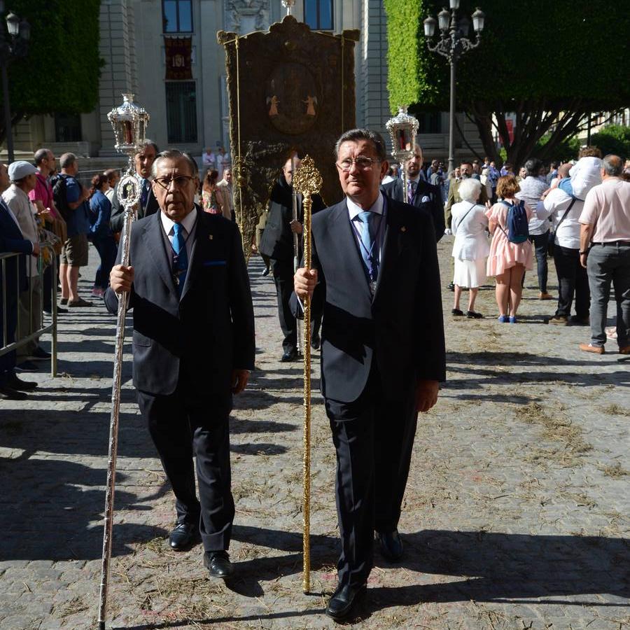 Galería de los integrantes de la procesión del Corpus Christi