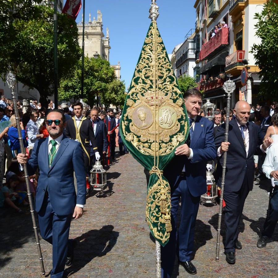 Galería de los integrantes de la procesión del Corpus Christi