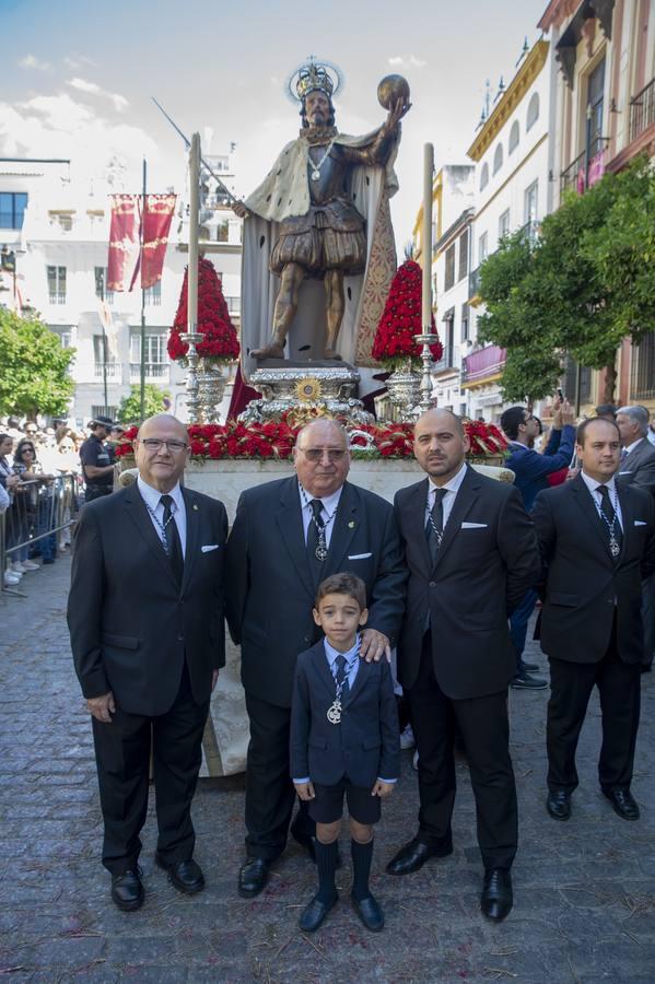 Galería de los integrantes de la procesión del Corpus Christi