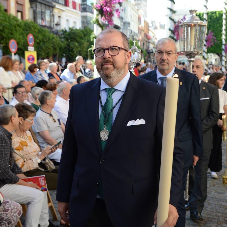 Galería de los integrantes de la procesión del Corpus Christi