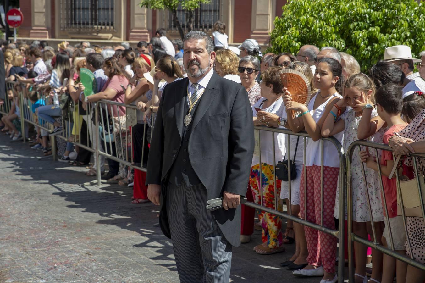 Galería de los integrantes de la procesión del Corpus Christi