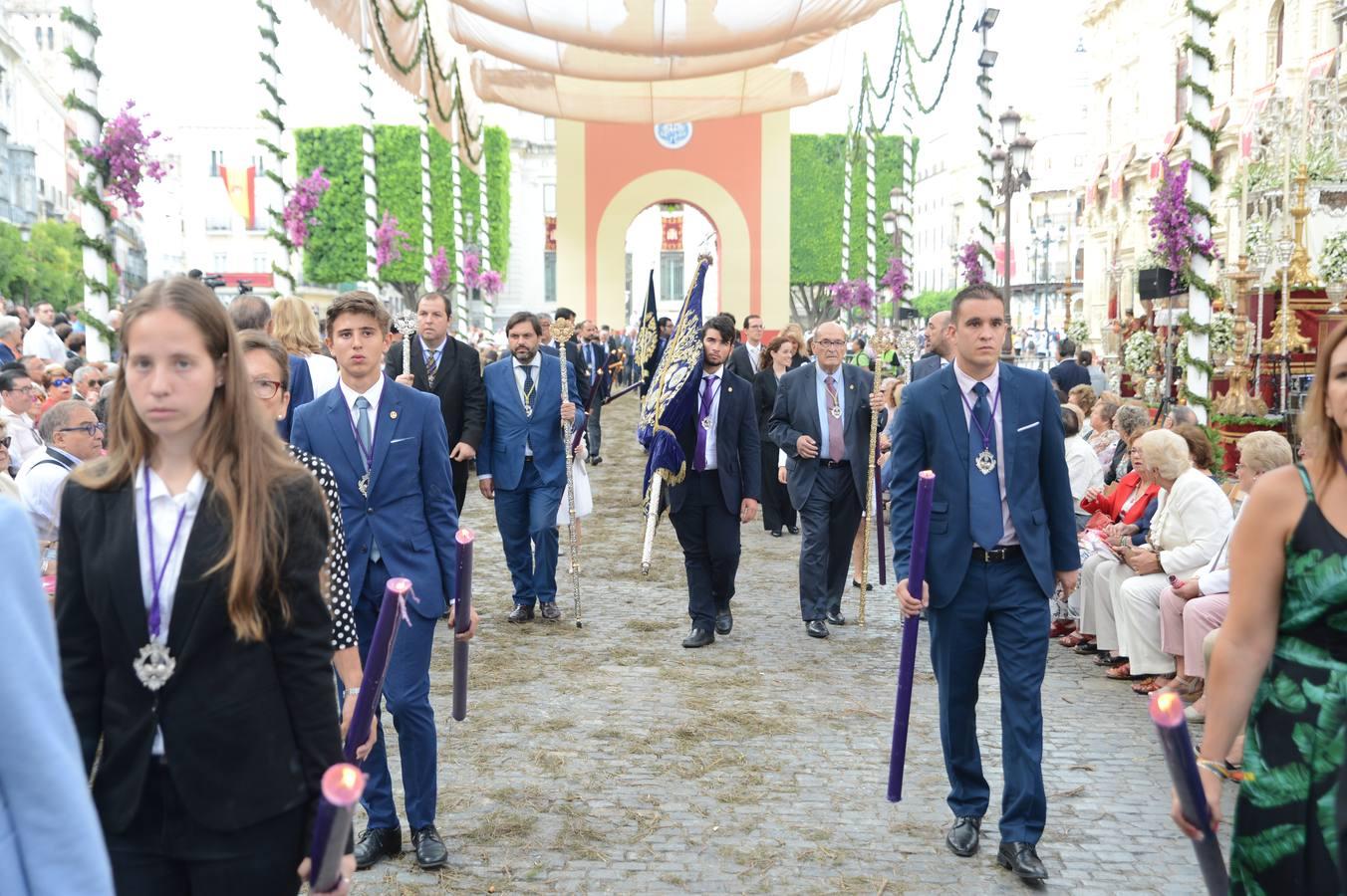 Galería de los integrantes de la procesión del Corpus Christi