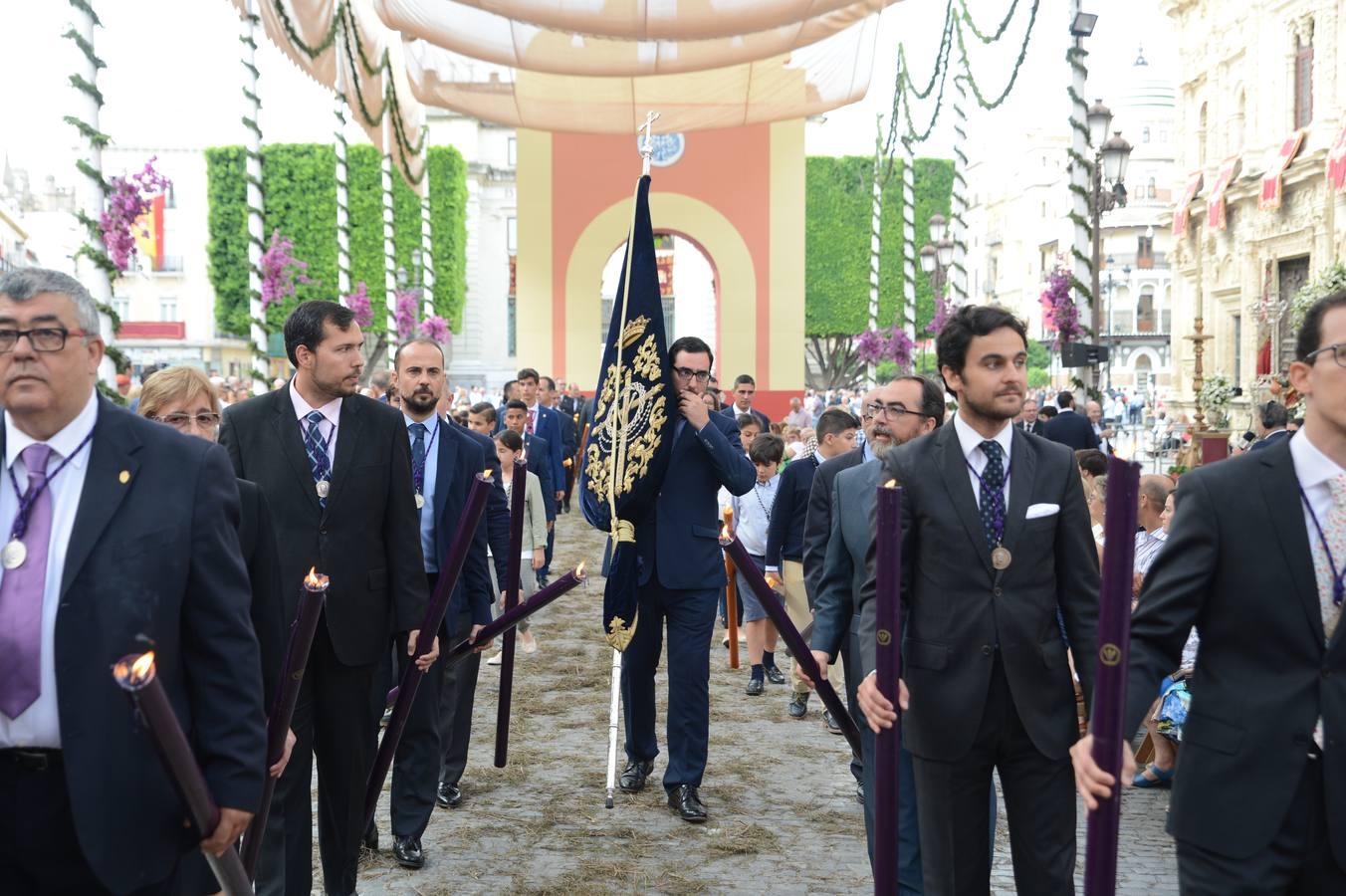 Galería de los integrantes de la procesión del Corpus Christi