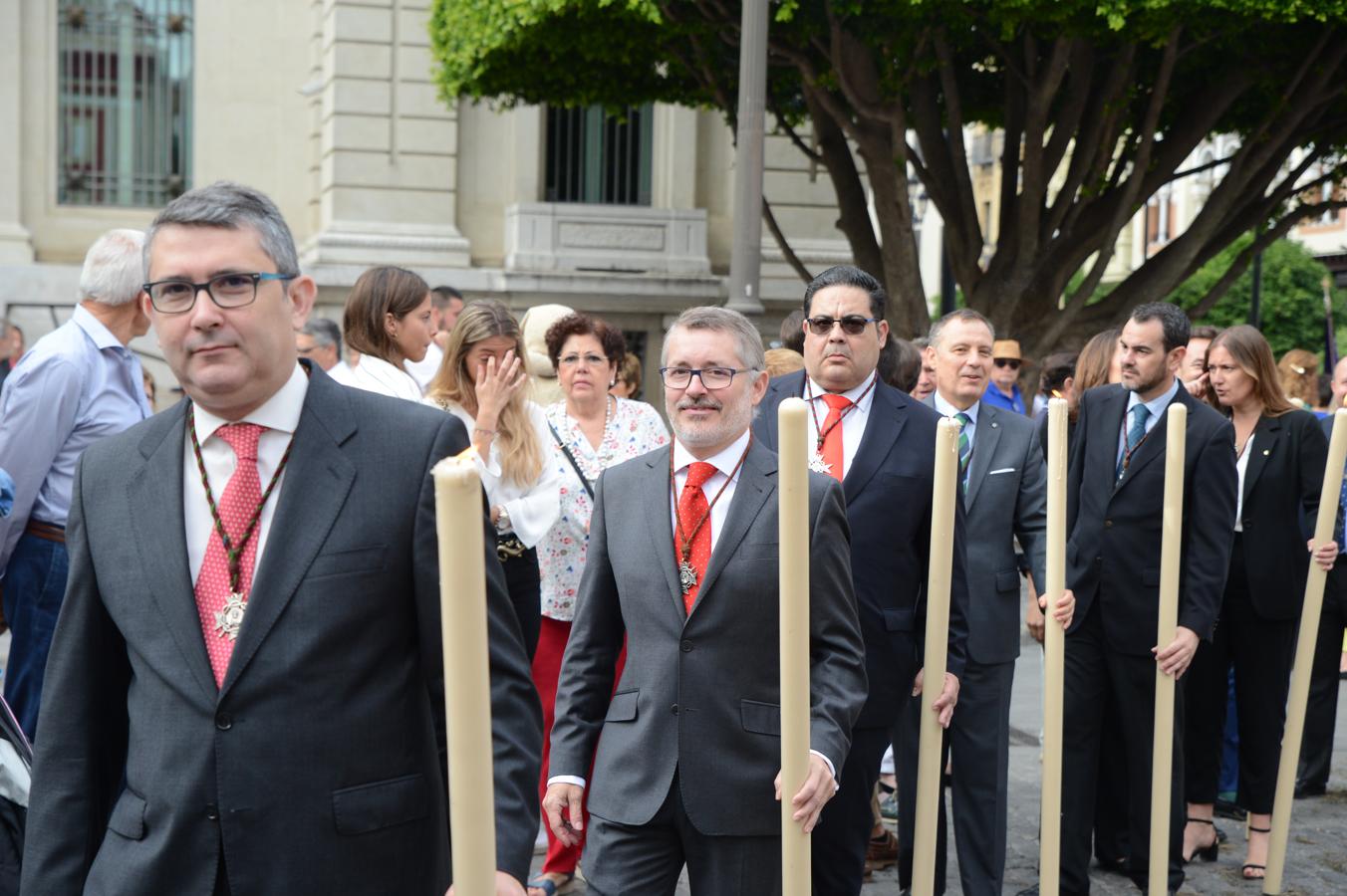 Galería de los integrantes de la procesión del Corpus Christi