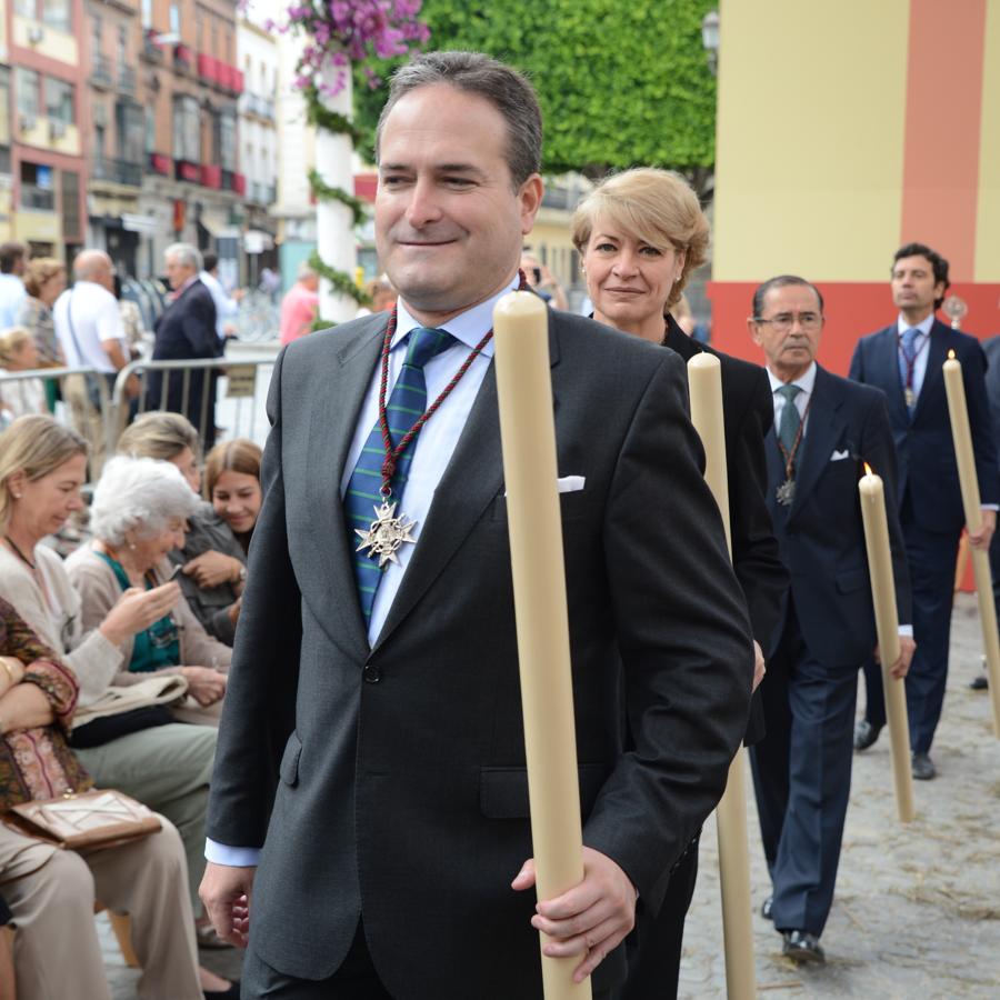 Galería de los integrantes de la procesión del Corpus Christi