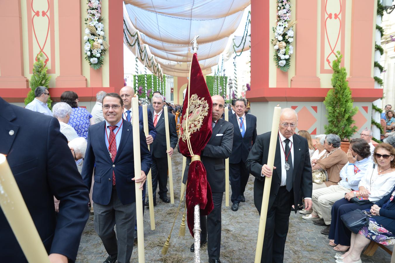 Galería de los integrantes de la procesión del Corpus Christi