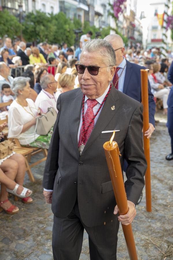 Galería de los integrantes de la procesión del Corpus Christi