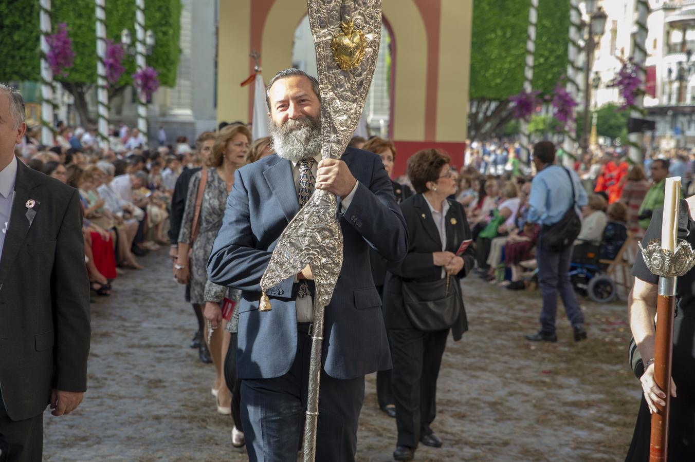 Galería de los integrantes de la procesión del Corpus Christi