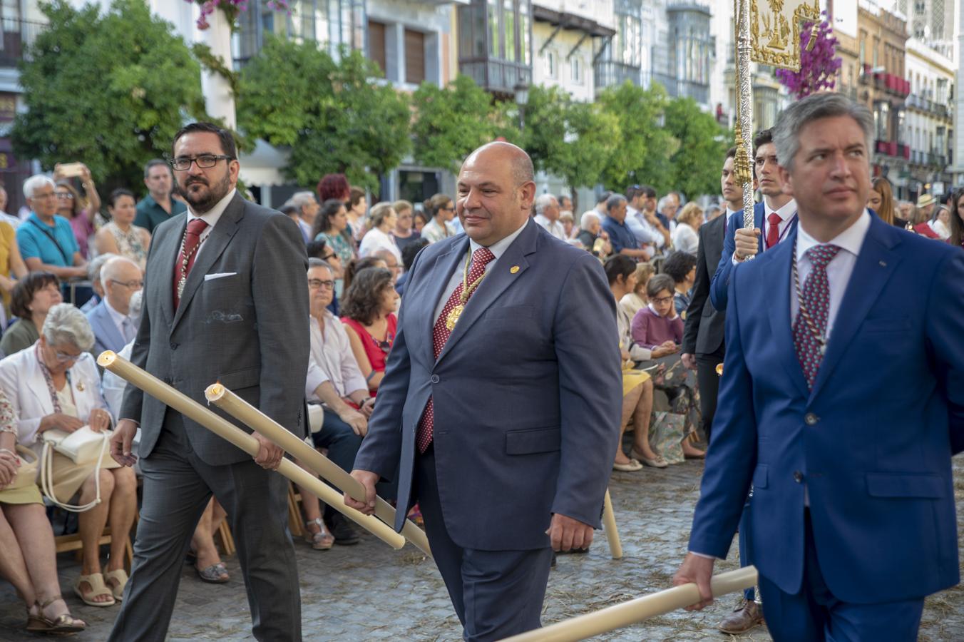 Galería de los integrantes de la procesión del Corpus Christi