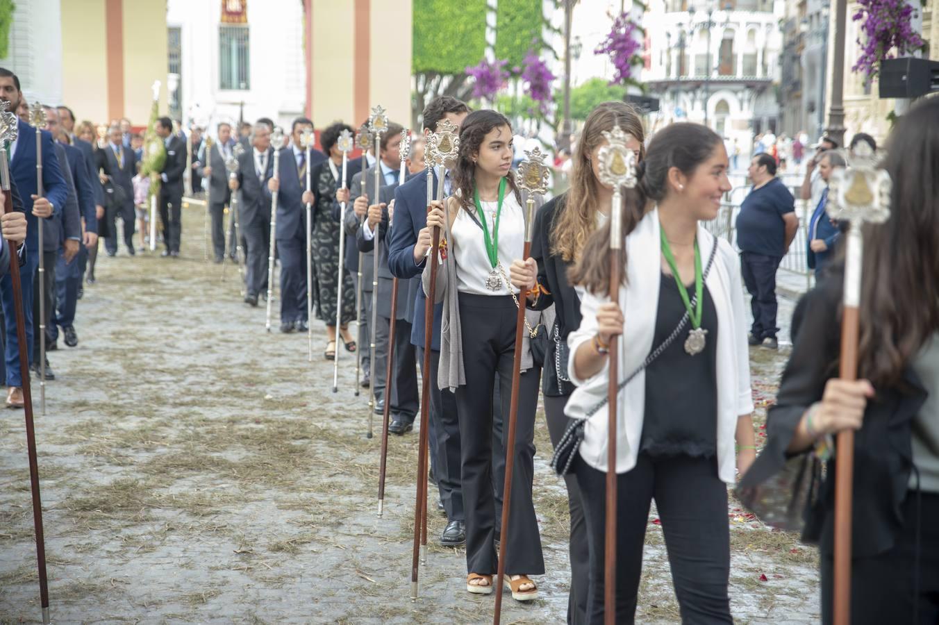 Galería de los integrantes de la procesión del Corpus Christi