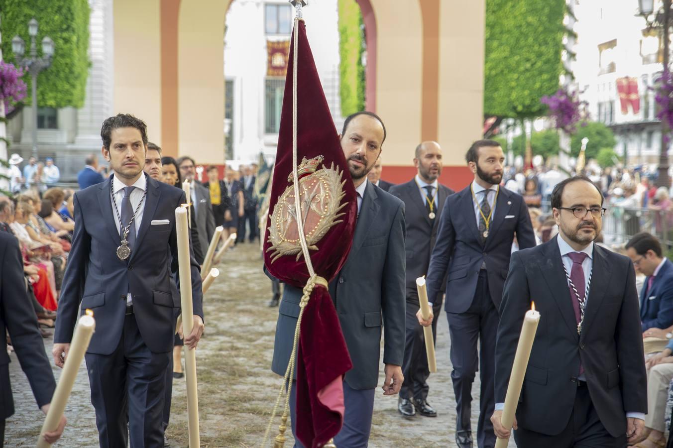 Galería de los integrantes de la procesión del Corpus Christi