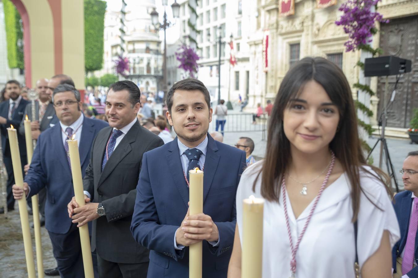 Galería de los integrantes de la procesión del Corpus Christi