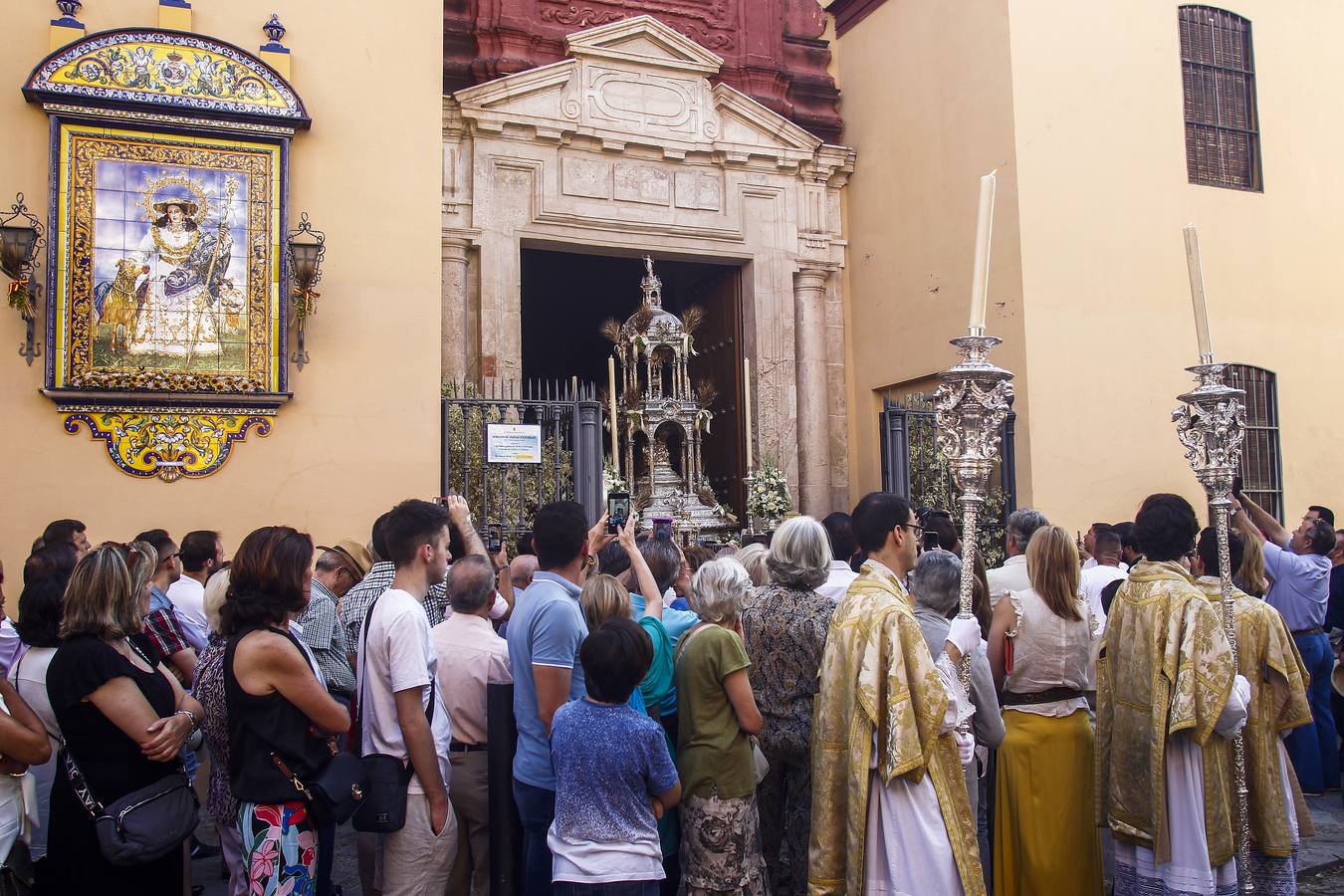 En imágenes, la procesión del Corpus en Triana