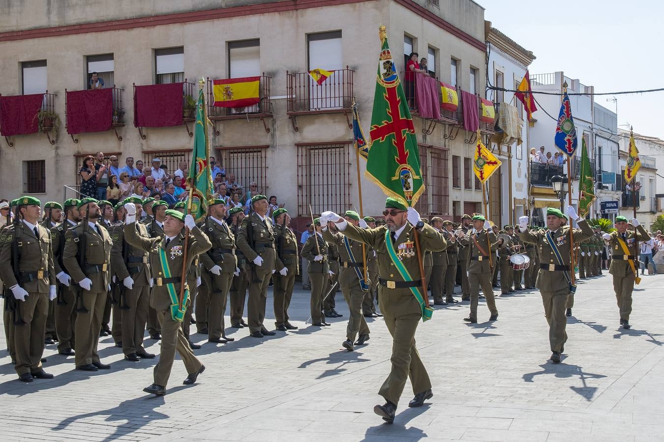 Jura de bandera civil en Gines