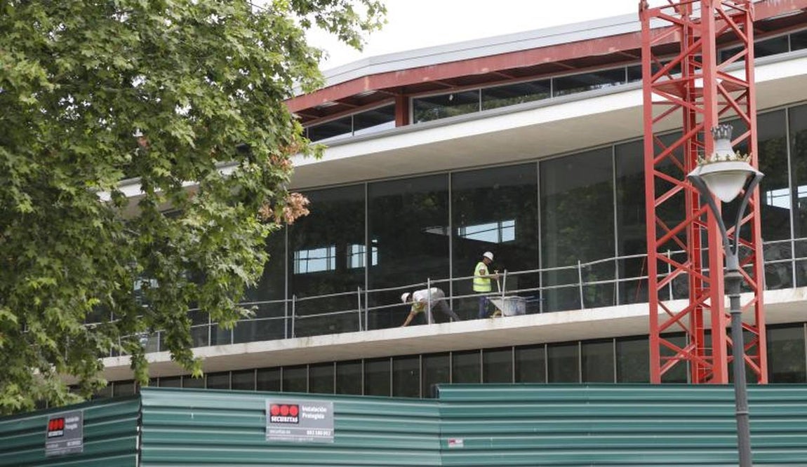 En imágenes, la vuelta al trabajo en la nueva Biblioteca del Estado en Córdoba