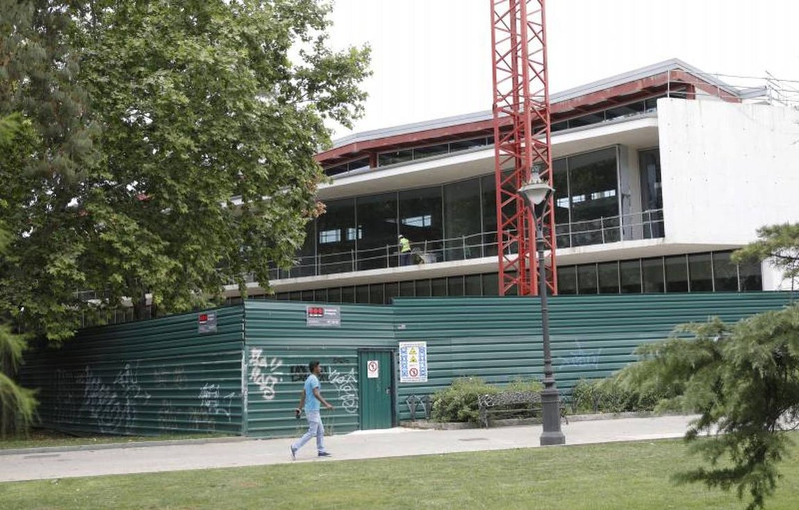En imágenes, la vuelta al trabajo en la nueva Biblioteca del Estado en Córdoba