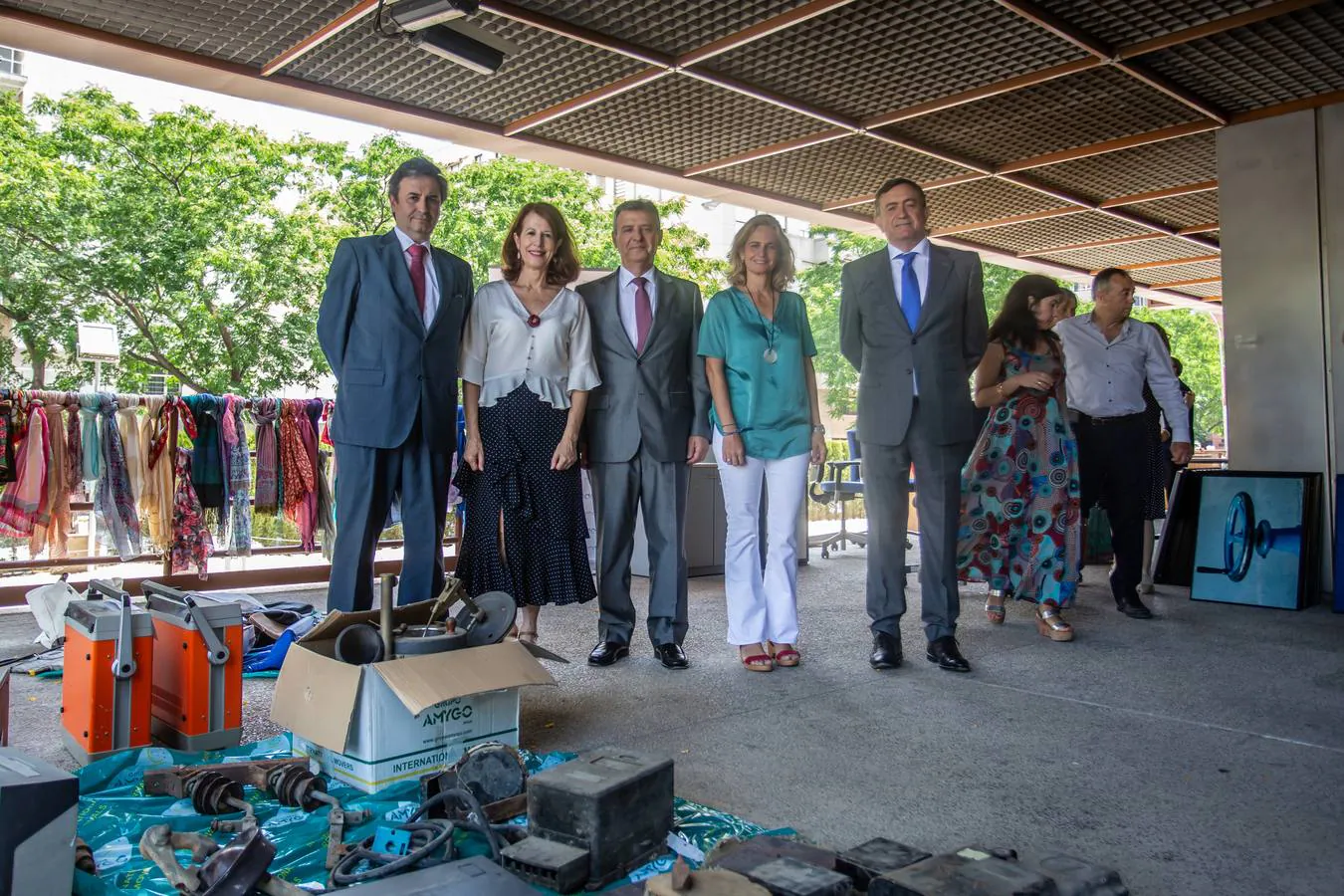 En imágenes, el Mercadillo Solidario de Endesa a favor de la Fundación Alalá