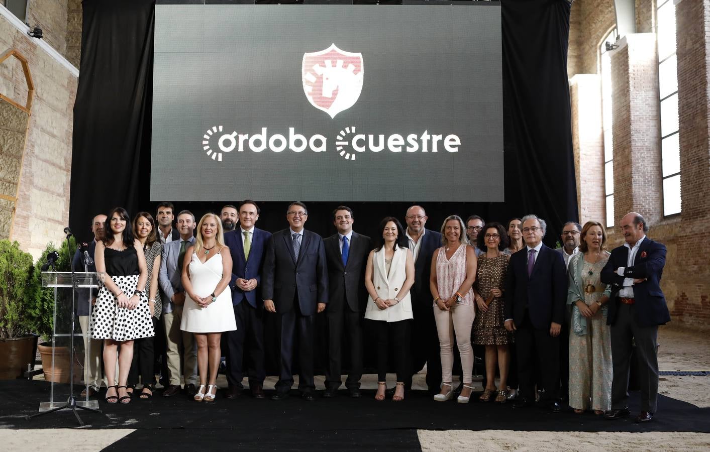 La presentación del proyecto de Córdoba Ecuestre para Caballerizas, en imágenes