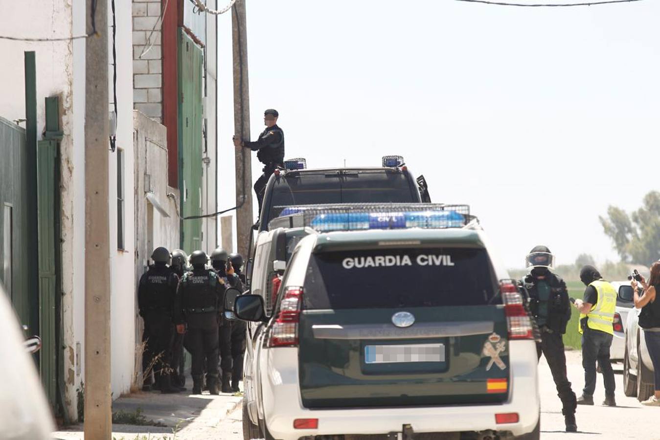 Macrorredada a orillas del Guadalquivir con la detención de 15 personas