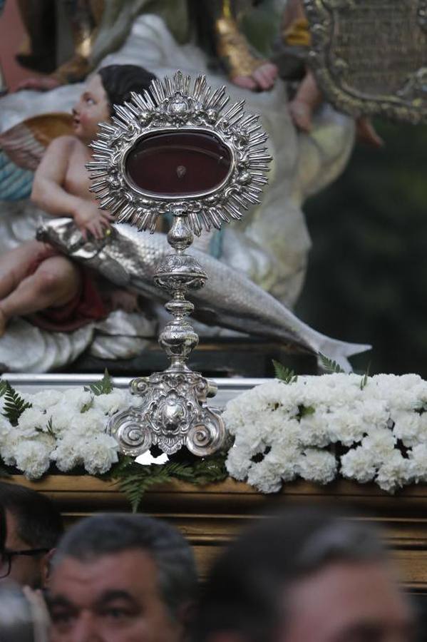 El traslado de San Rafael, en imágenes