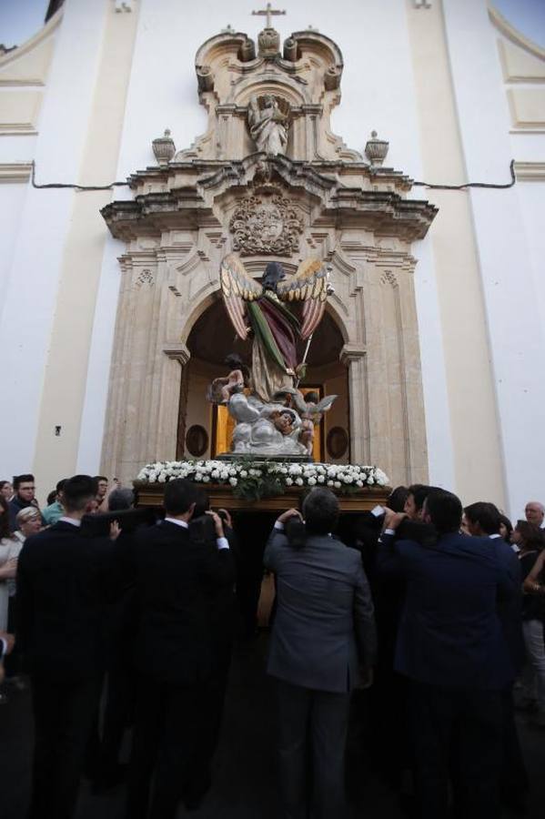 El traslado de San Rafael, en imágenes