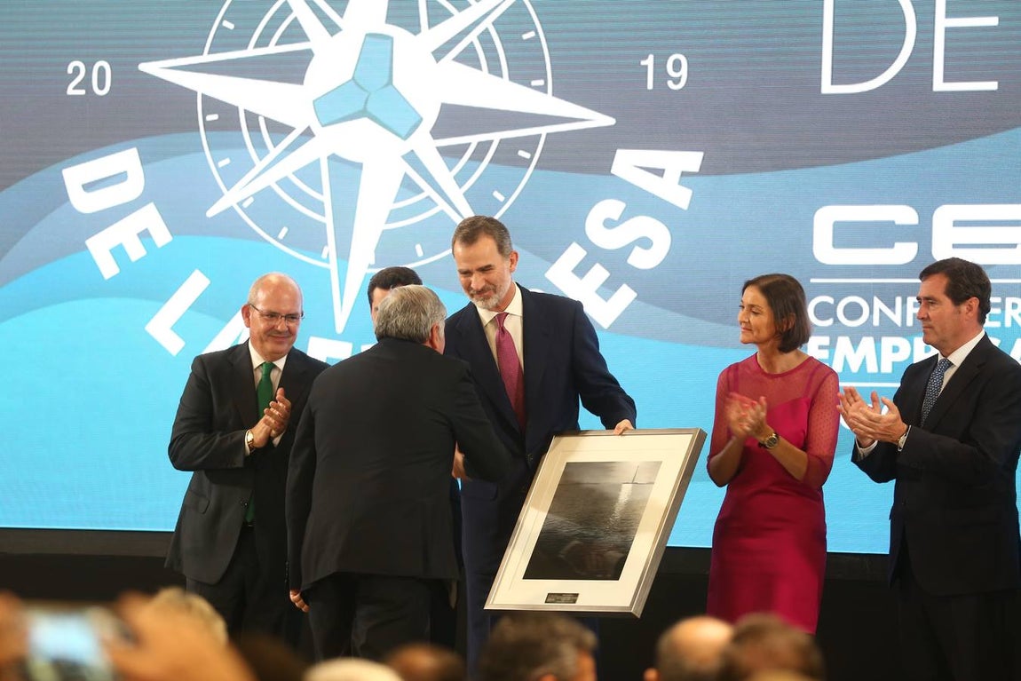 FOTOS: El Rey preside la &#039;Noche de la empresa&#039; en Rota