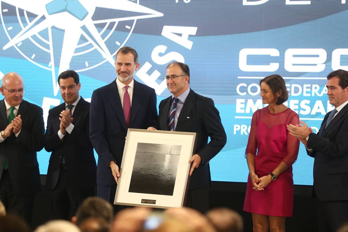 FOTOS: El Rey preside la &#039;Noche de la empresa&#039; en Rota