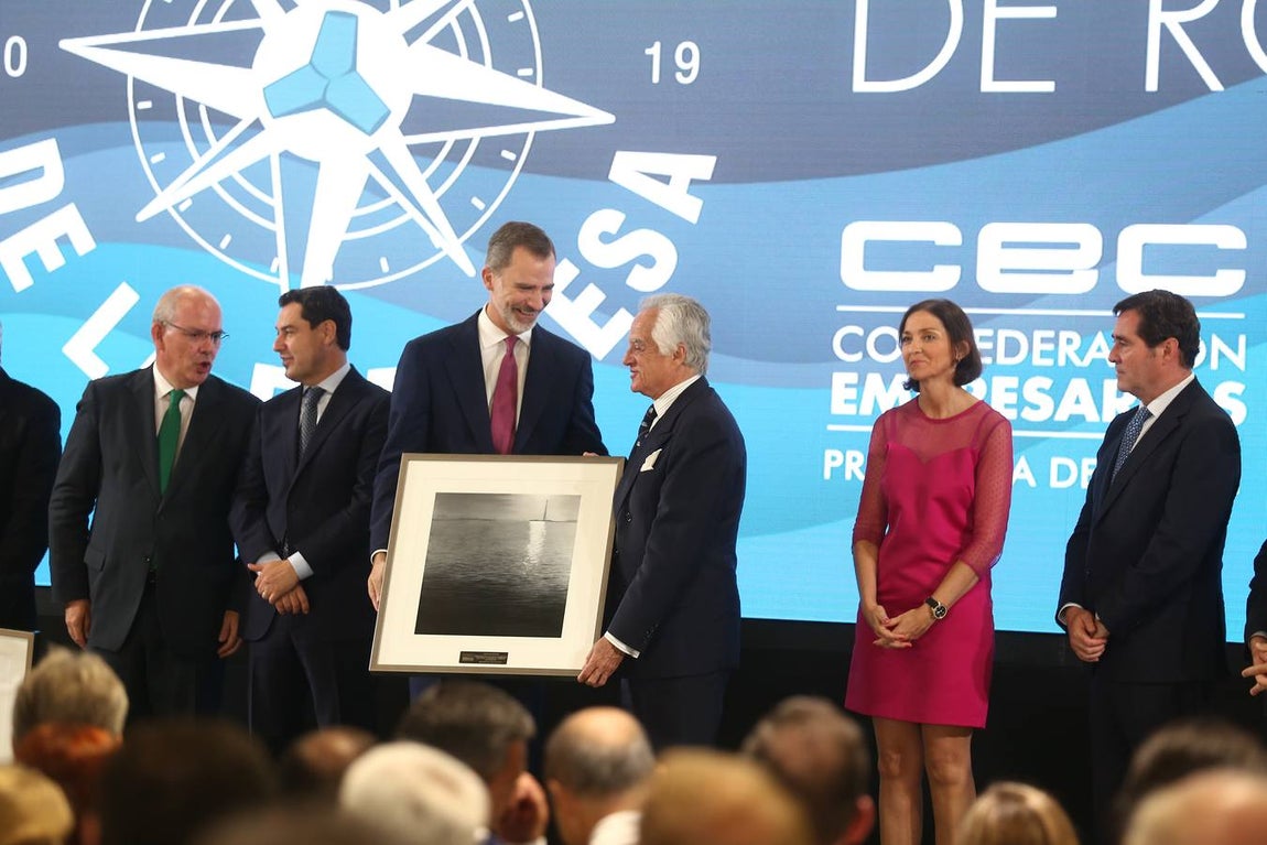 FOTOS: El Rey preside la &#039;Noche de la empresa&#039; en Rota