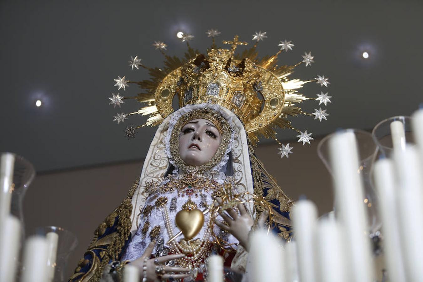 En imágenes, los preparativos de la procesión por el Año Jubilar del Sagrado Corazón