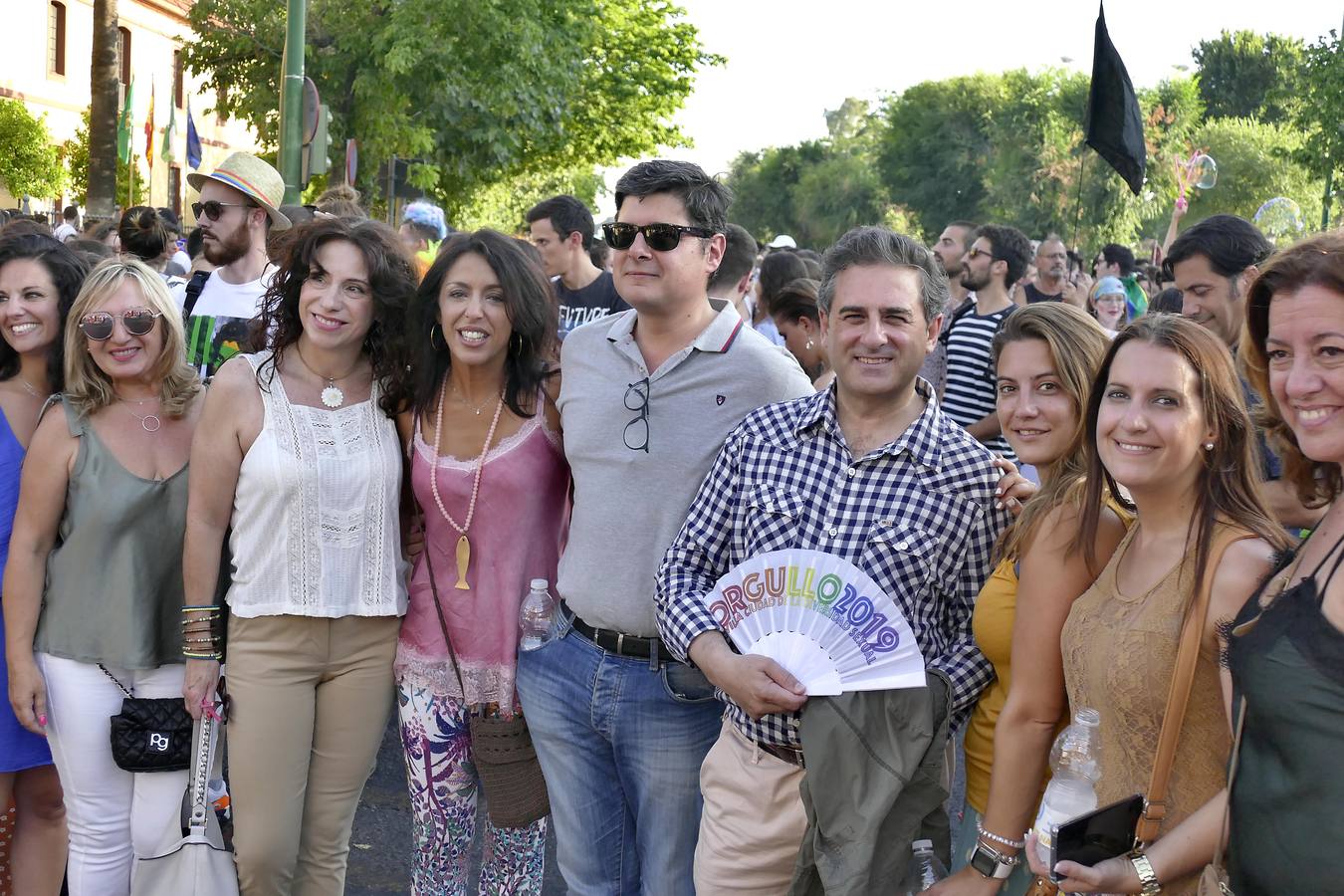 En imágenes, la cabalgata del orgullo LGTBI en Sevilla