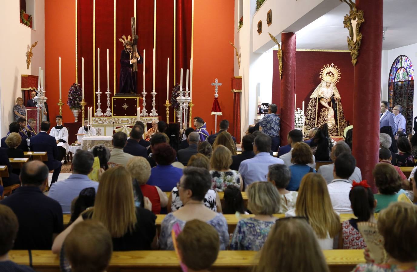 La bendición de Nuestro Padre Jesús de la Victoria en sus Tres Caídas, en imágenes