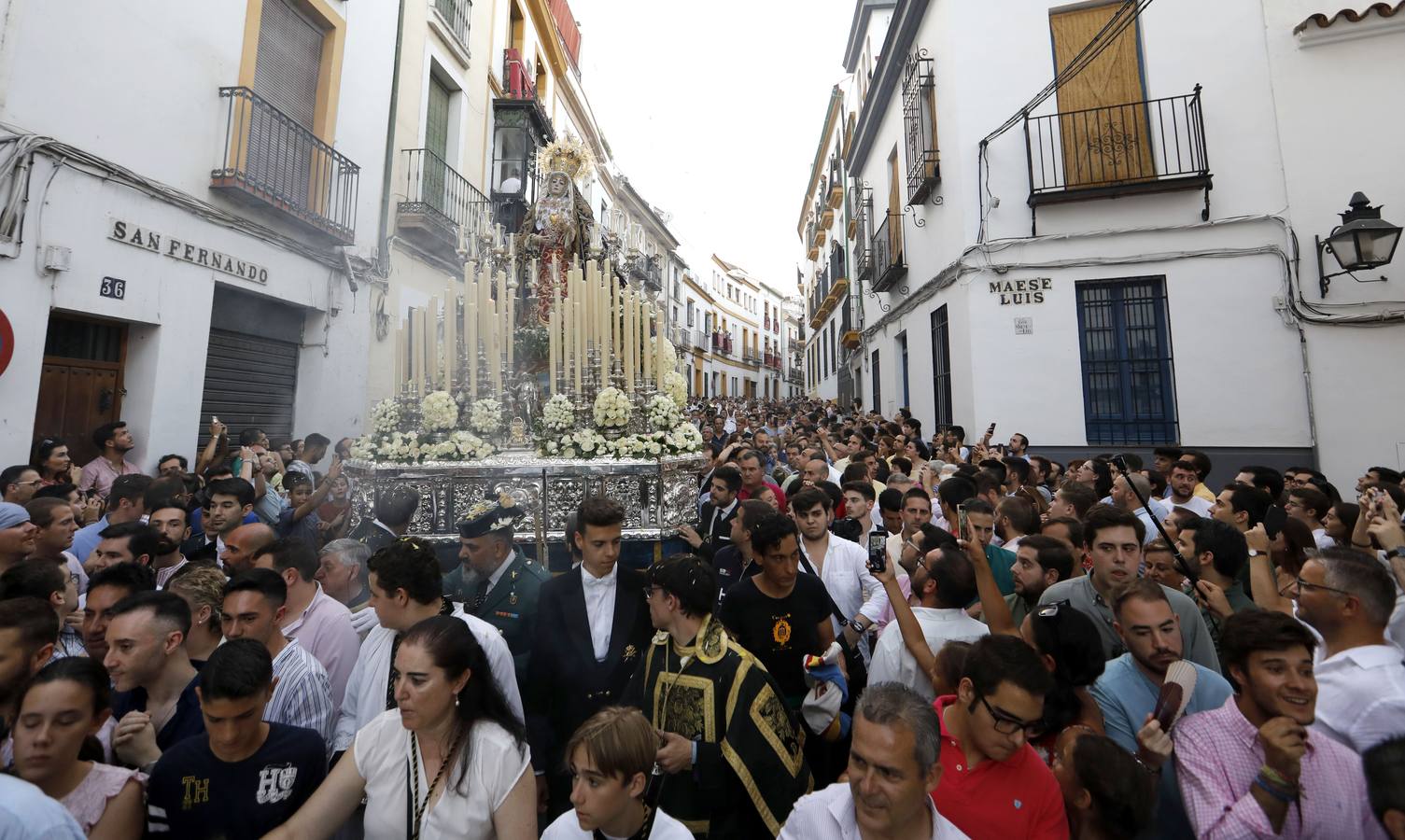 La procesión jubilar del Sagrado Corazón de Jesús en Córdoba, en imágenes