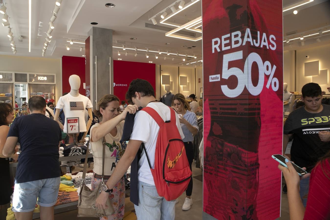 Las rebajas de verano en Córdoba, en imágenes