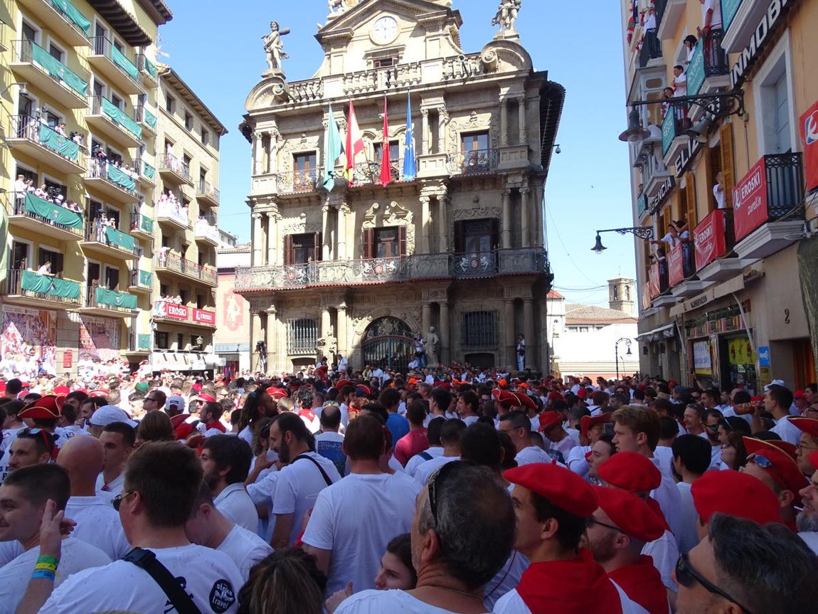 Las mejores imágenes del Chupinazo de San Fermín 2019