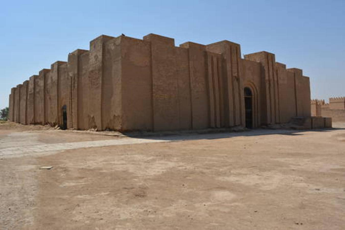 Las ruinas de Babilonia en Irak. 