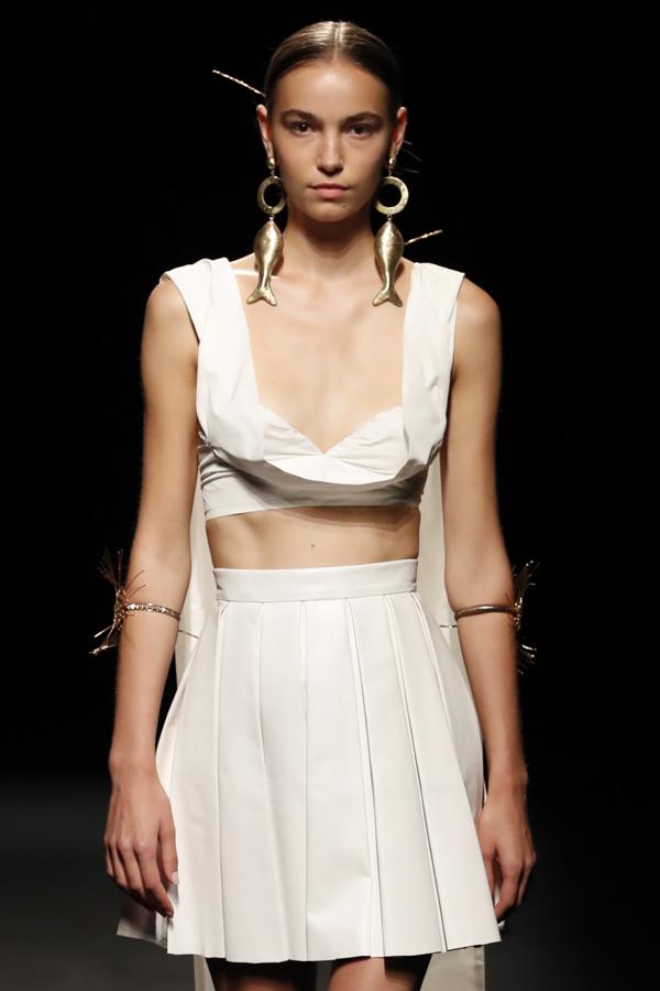 El desfile de Juan Vidal en la MBFW, en imágenes