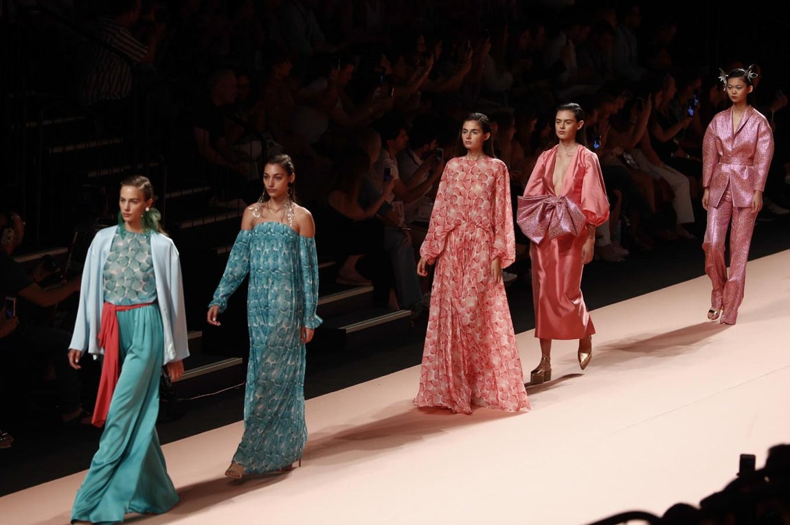 El desfile de Juan Duyos en la MBFW, en imágenes