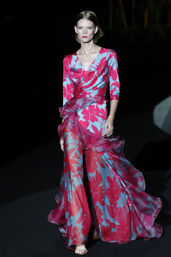 El desfile de Hannibal Laguna en la MBFW, en imágenes