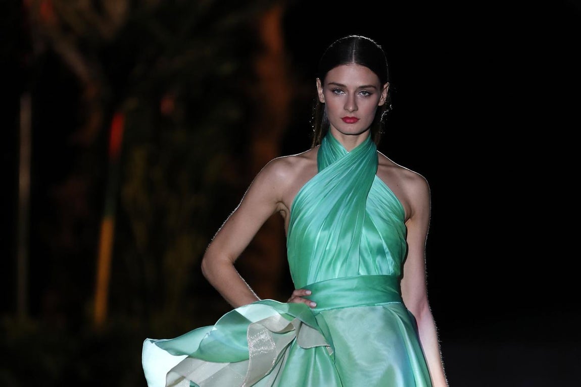 El desfile de Hannibal Laguna en la MBFW, en imágenes