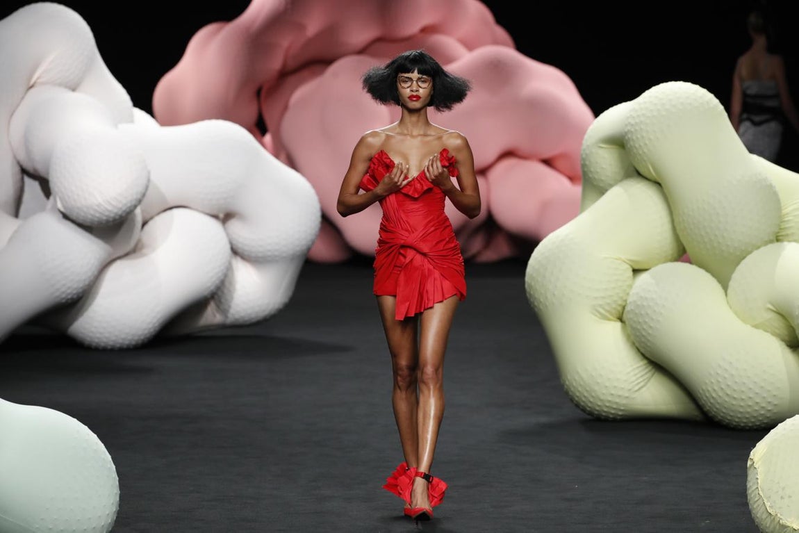 El desfile de Ana locking en la MBFW, en imágenes