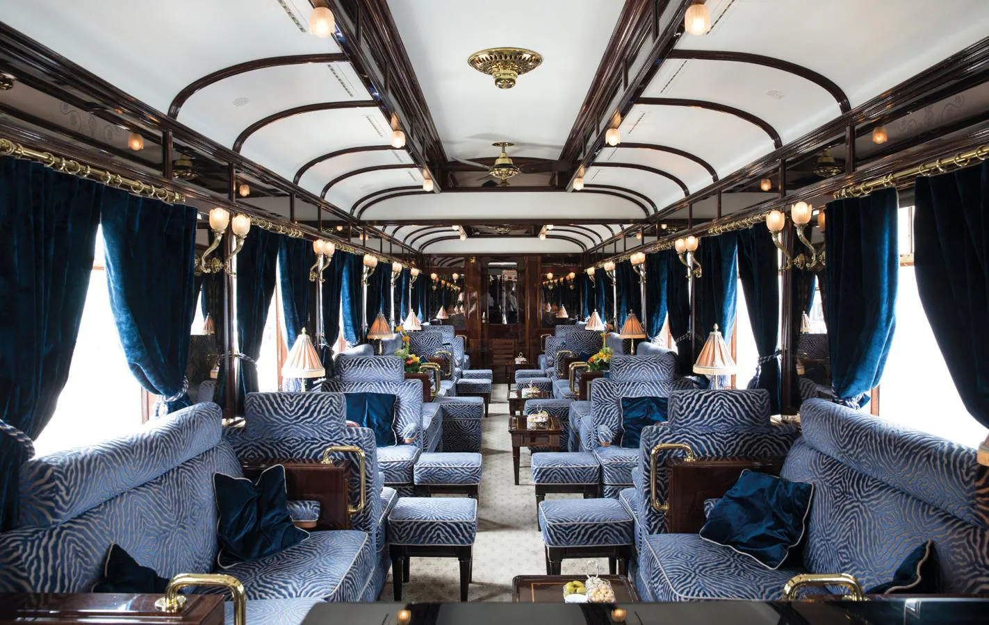 El tren más caro y lujoso de Europa, en imágenes