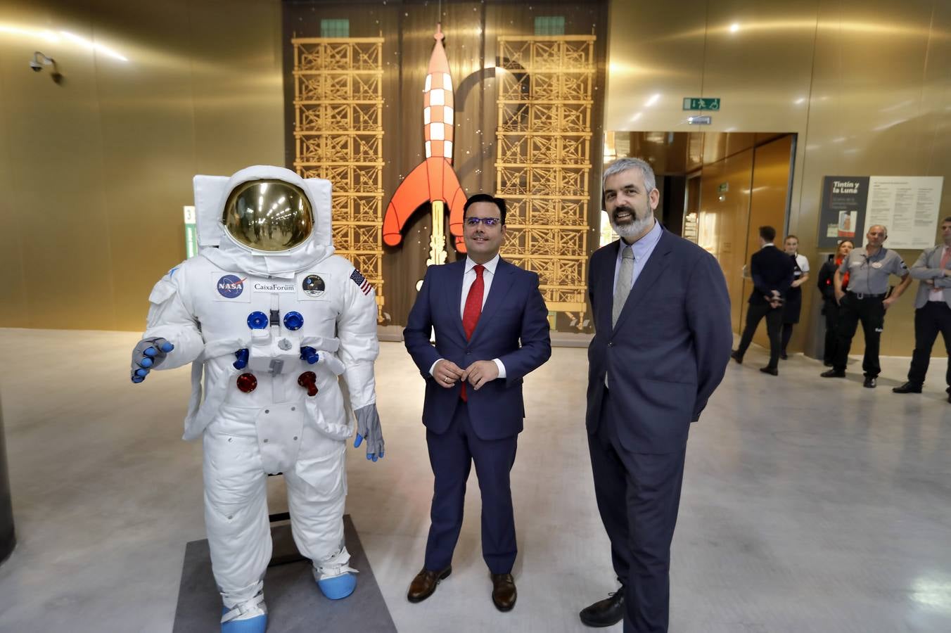 CaixaForum celebra con Tintín la llegada del hombre a la Luna