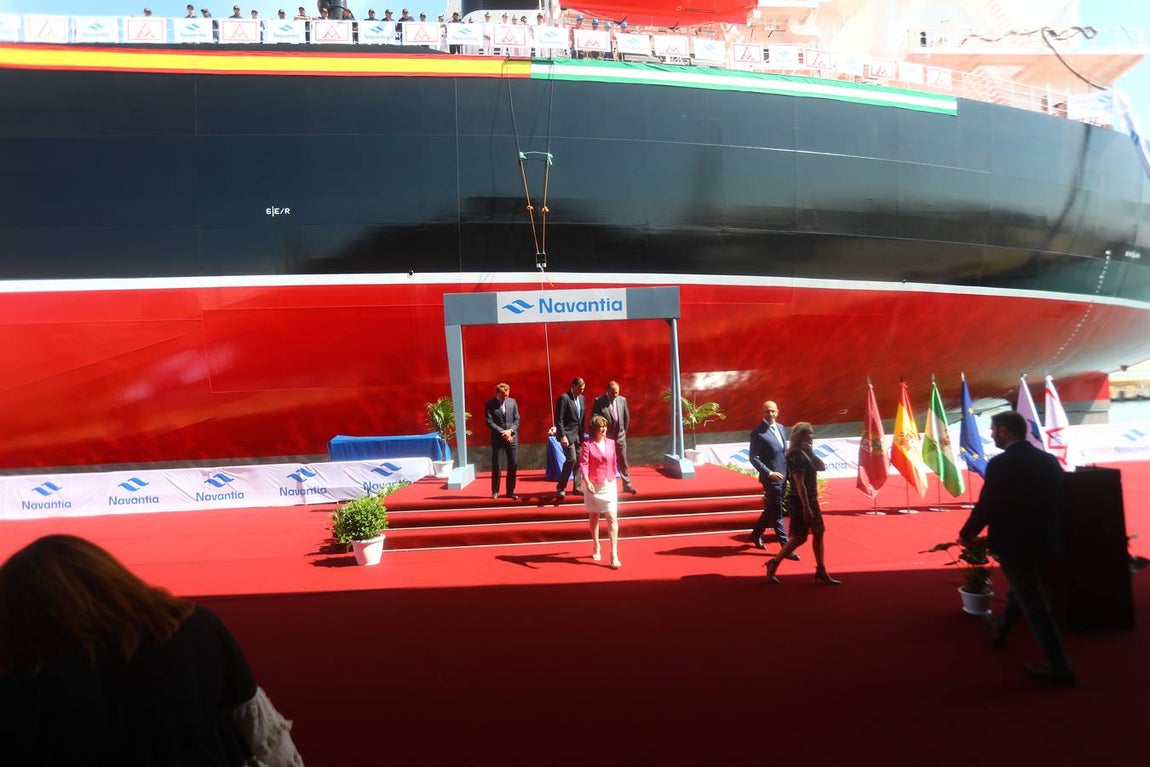 FOTOS: La entrega del petrolero &#039;Monte Ulía&#039; en Navantia