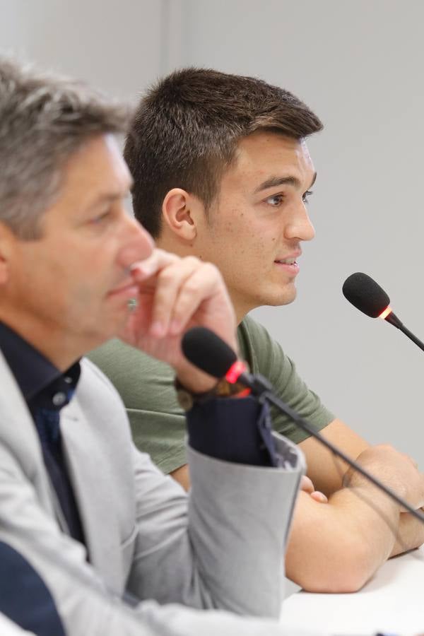 La presentación de Víctor Ruiz y Edu Frías en el Córdoba CF, en imágenes