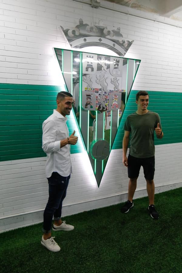 La presentación de Víctor Ruiz y Edu Frías en el Córdoba CF, en imágenes