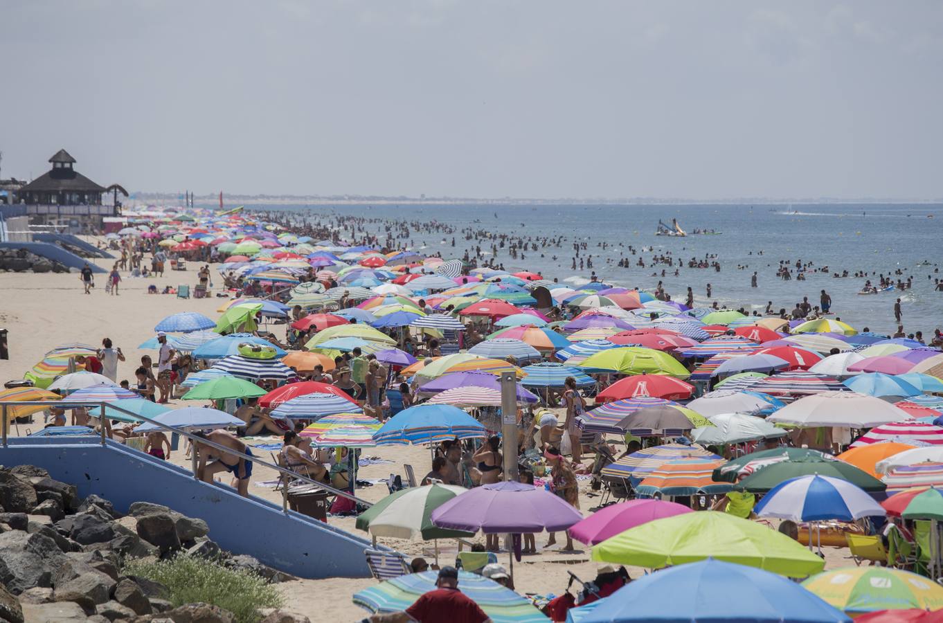 Fotogalería: Matalascañas, la playa de los sevillanos